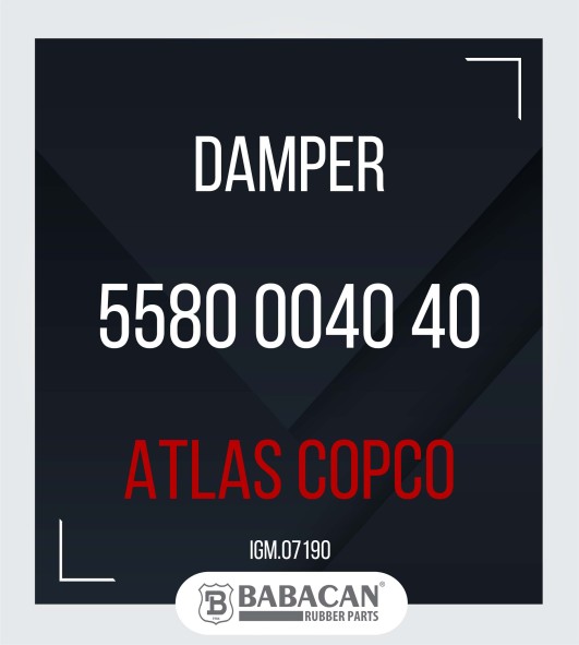 Damper 5580 0040 40