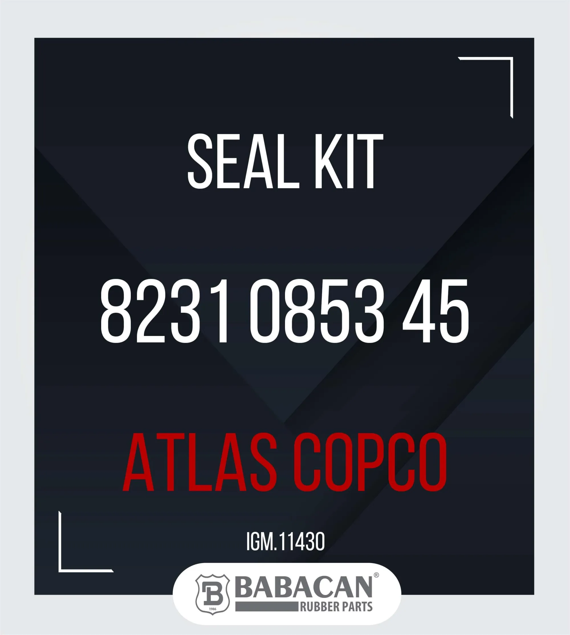 SEAL KIT 8231 0853 45 - 8231 0853 45