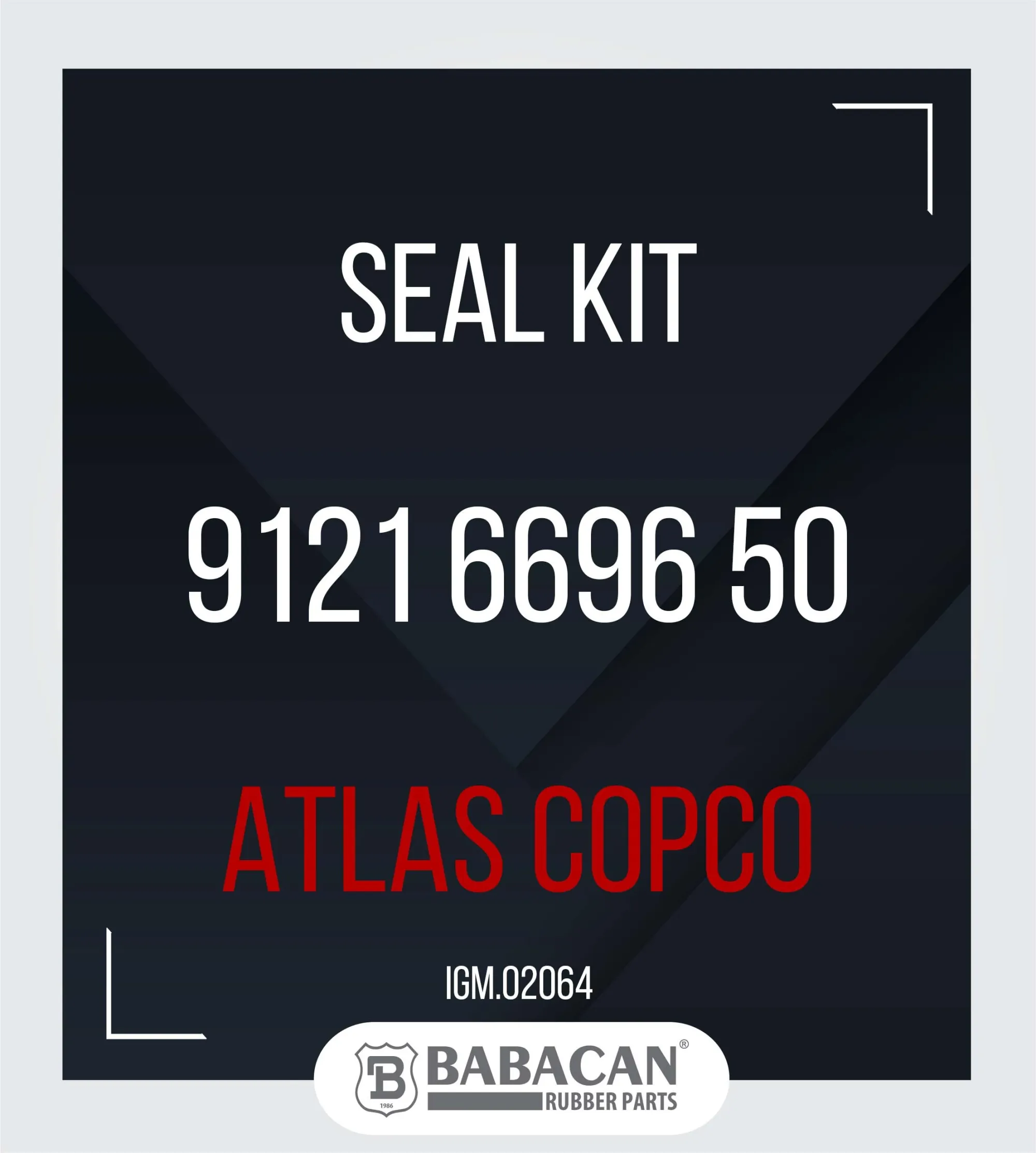 SEAL KIT 9121 6696 50 - 9121 6696 50