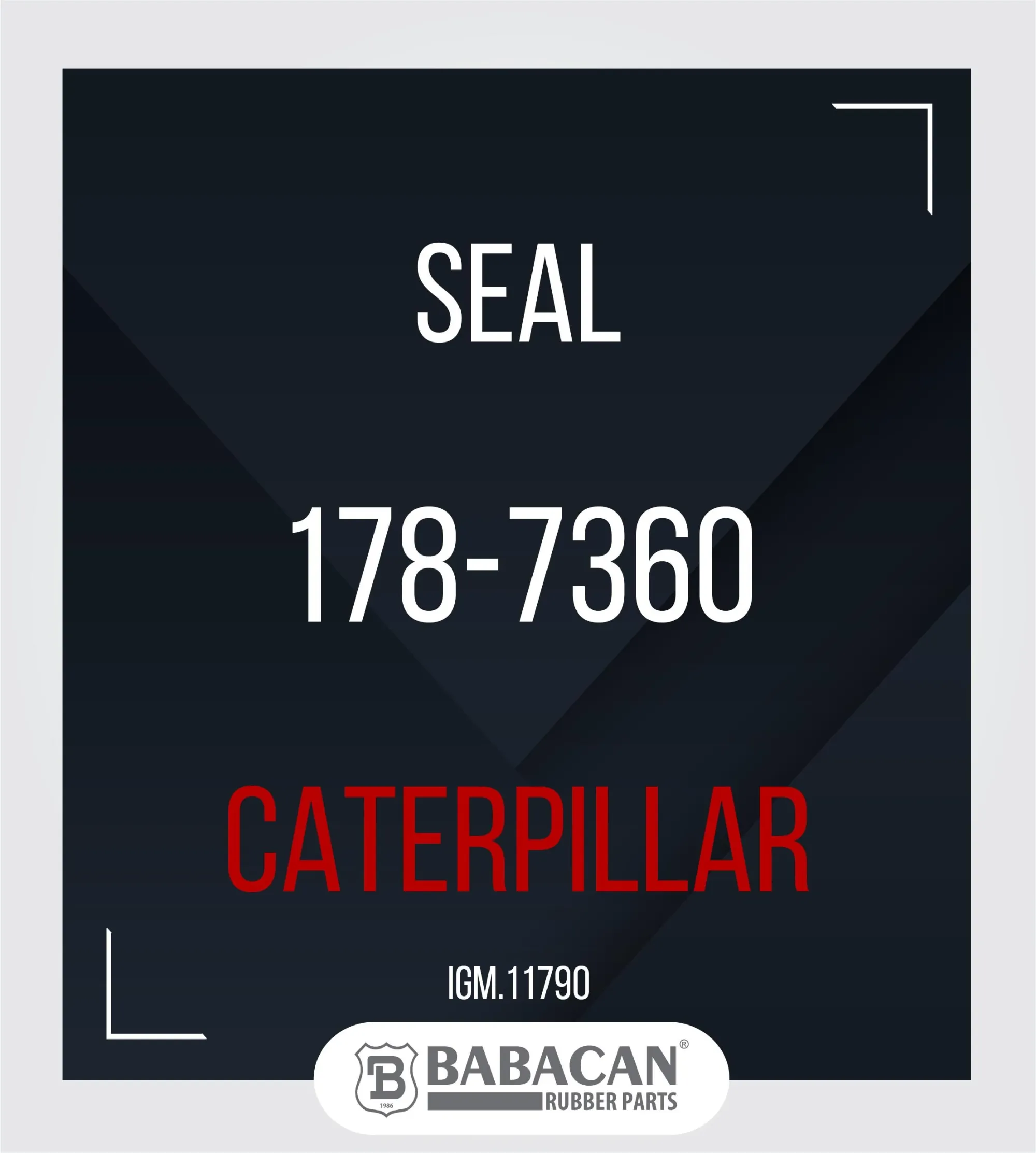 Seal  178-7360 - 178-7360