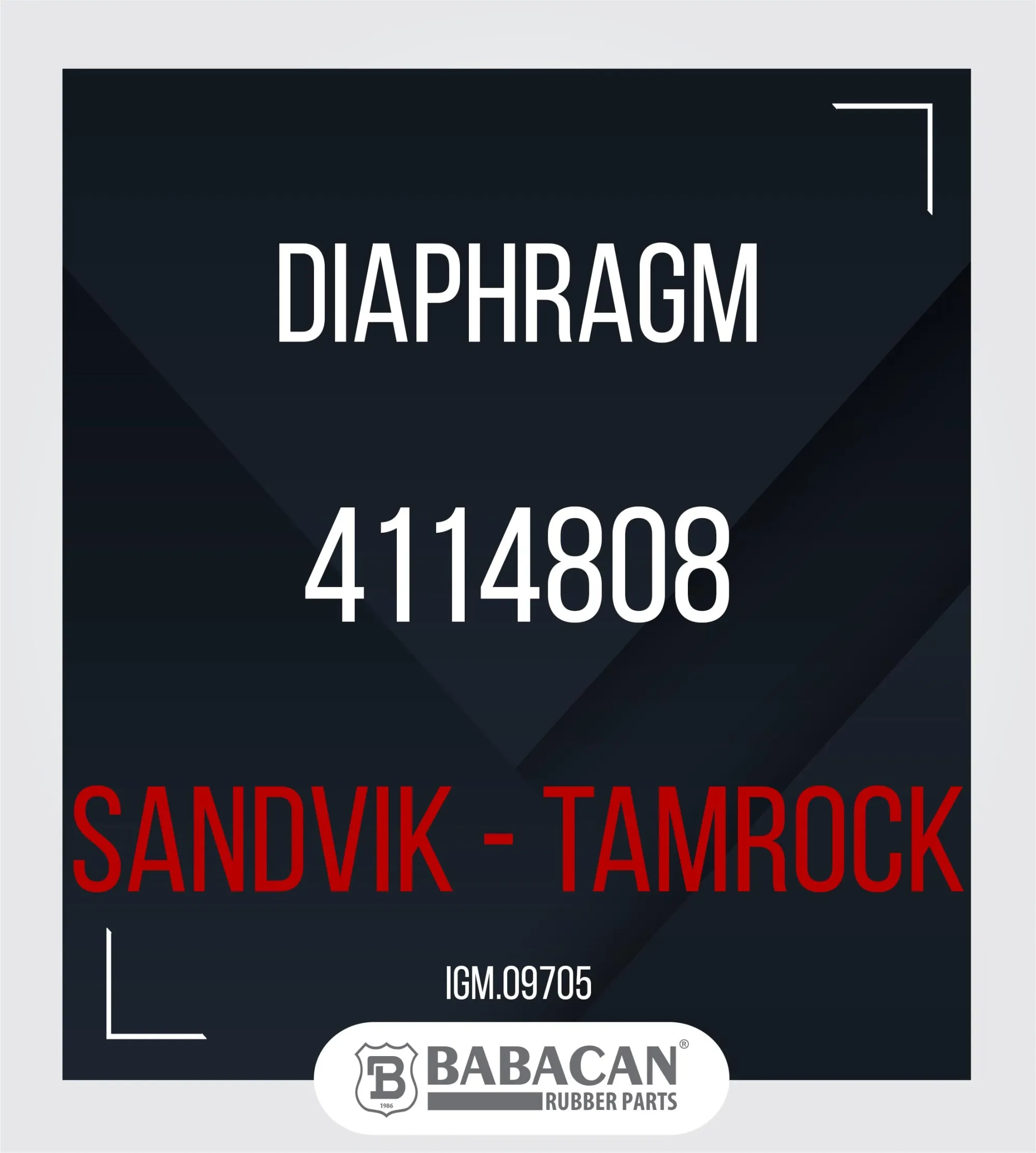 Diaphragm 4114808 - 4114808
