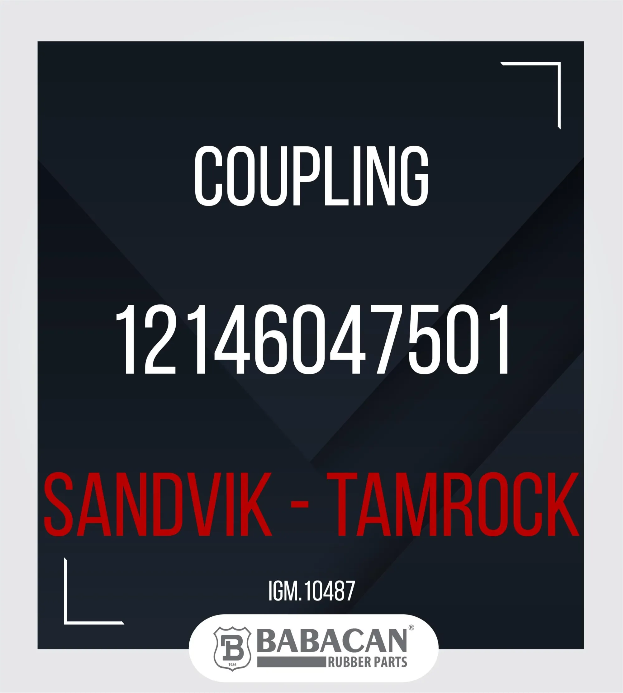 Coupling 12146047501 - 12146047501
