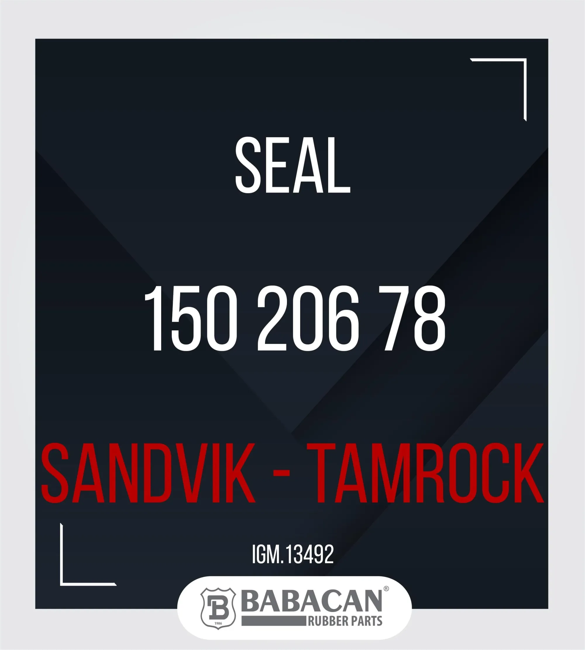 Seal  150 206 78 - 150 206 78