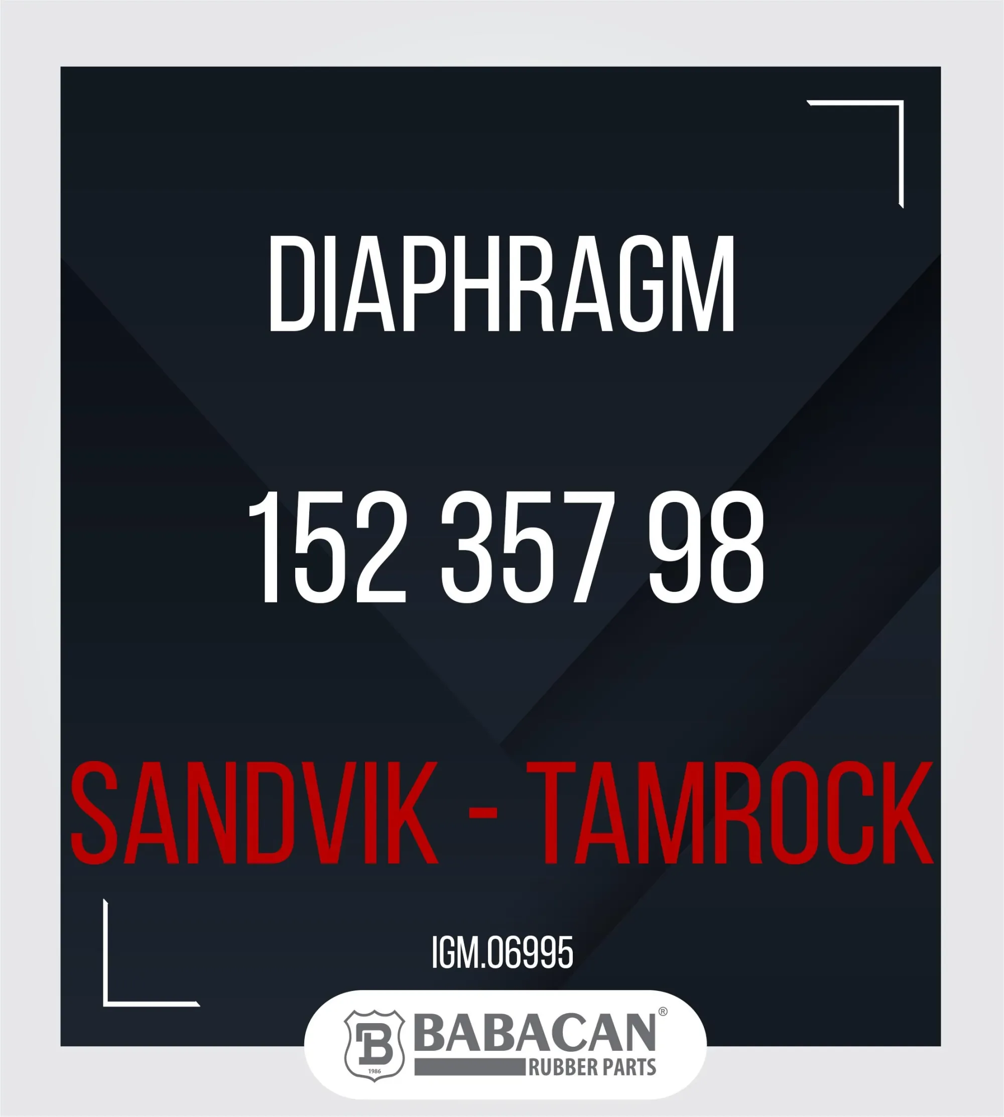 Diaphragm 152 357 98 - 152 357 98
