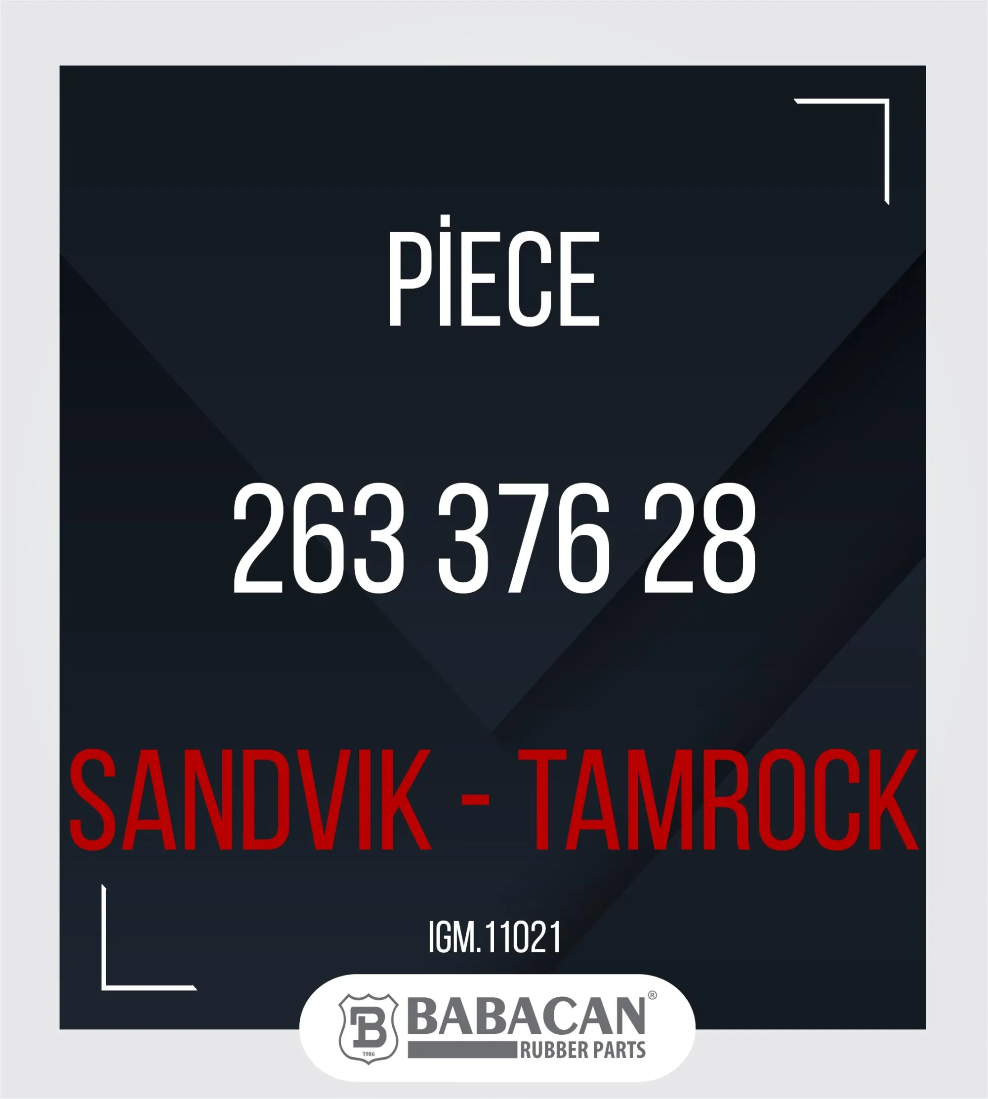 PIECE 263 376 28 - 263 376 28