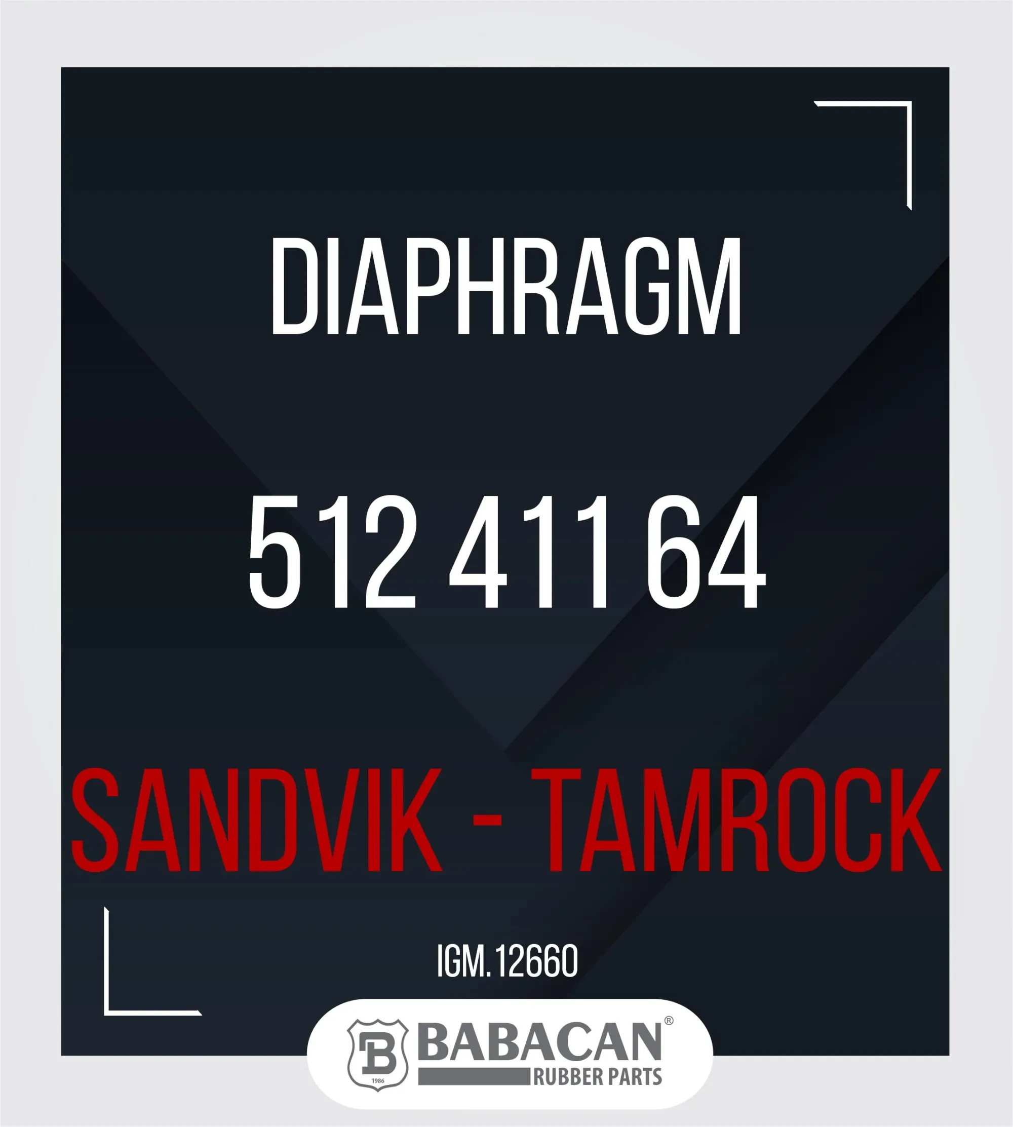 Diaphragm 512 411 64 - 512 411 64